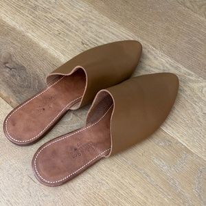 Handmade Leather Mules